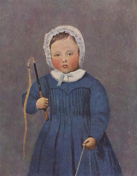 Louis Robert as a Child, 1843 - 1844 - Jean-Baptiste Camille Corot
