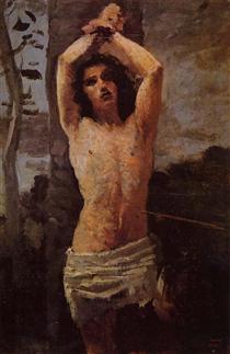 São Sebastião - Jean-Baptiste Camille Corot