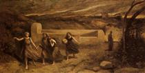 A Destruição de Sodoma - Jean-Baptiste Camille Corot