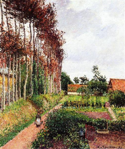 The Field by the Ango Inn, Varengeville, 1899 - Camille Pissarro