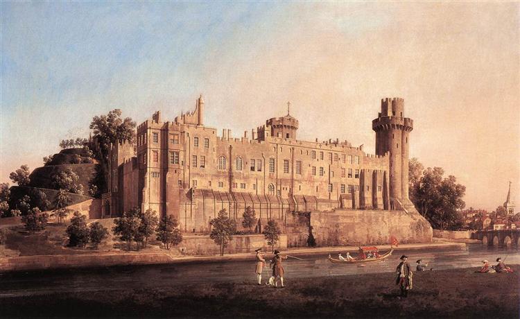 Warwick Castle, 1748 - Каналетто