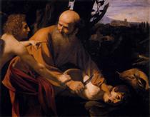 El sacrificio de Isaac - Caravaggio