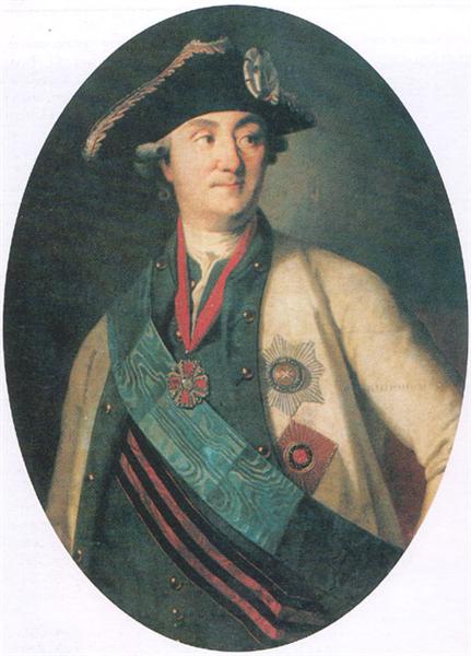 Portrait of Alexei Orlov, 1779 - Carl-Ludwig Johann Christineck
