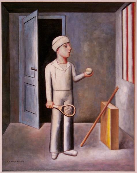 Il Figlio del Costruttore, 1921 - Carlo Carrà