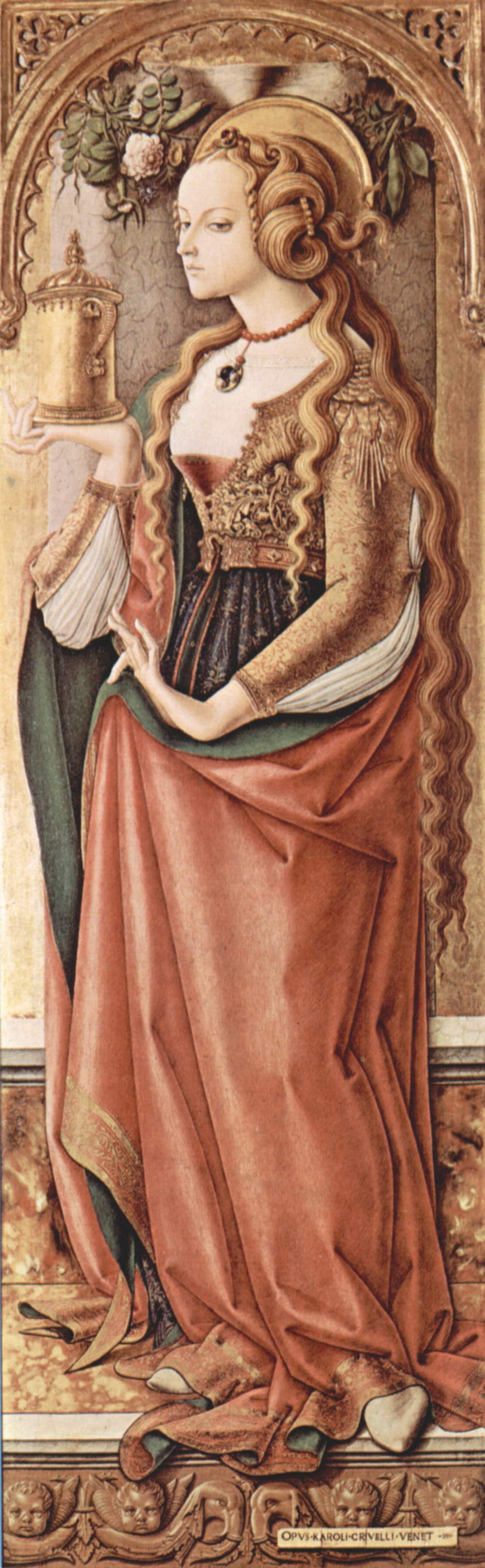 Mary Magdalene, 1480 - 1490 - Carlo Crivelli - WikiArt.org