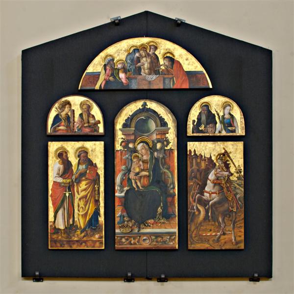 Polyptych, 1470 - Карло Кривелли