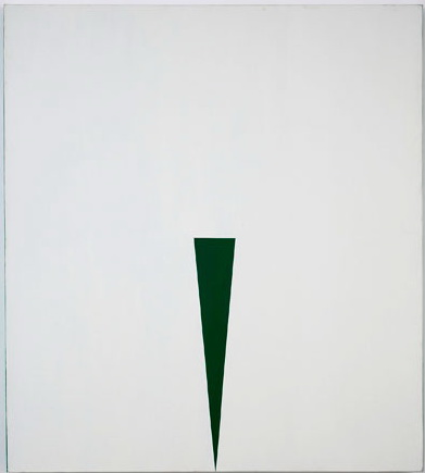 Blanco y Verde, 1966 - Carmen Herrera