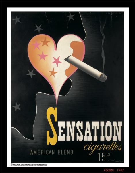 Sensation, 1937 - A. M. Cassandre