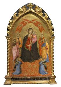 Madonna and Child with Angels and Saints - 琴尼尼