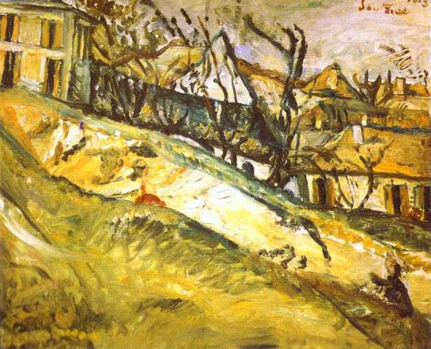 Landscape, c.1918 - Chaim Soutine