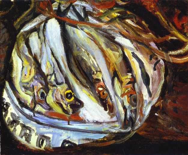 Still Life with Fish, c.1921 - Chaïm Soutine