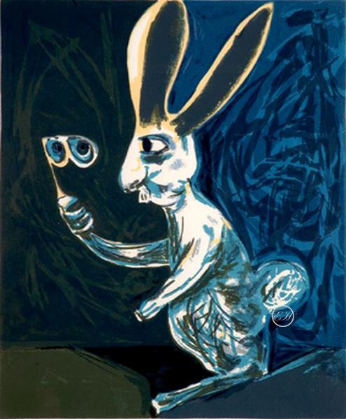The White Rabbit - Charles Blackman