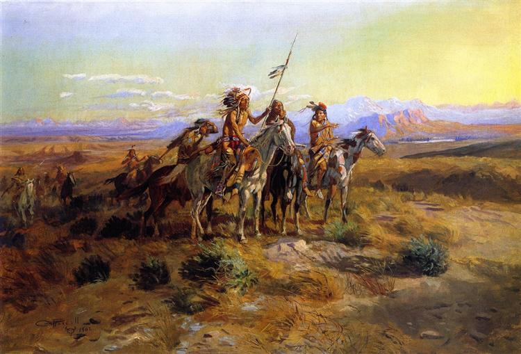 The Scouts, 1902 - Charles M. Russell