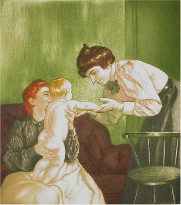 Mere et enfant, 1895 - Charles Maurin