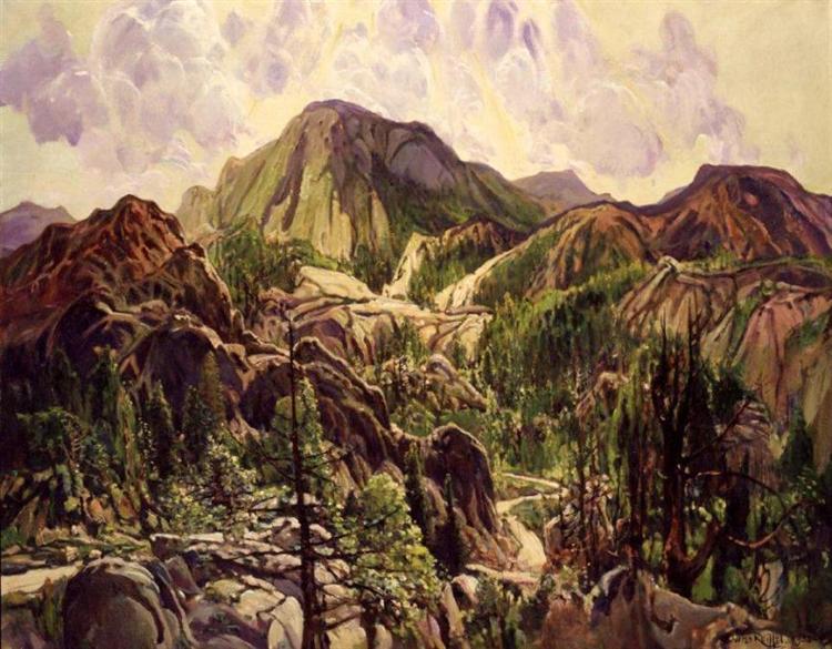 Road in the Cuyamacas, 1934 - Чарльз Рейффель