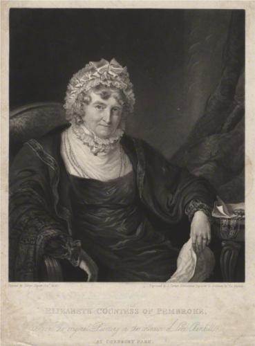 Elizabeth Herbert (née Spencer), Countess of Pembroke - Charles Turner ...