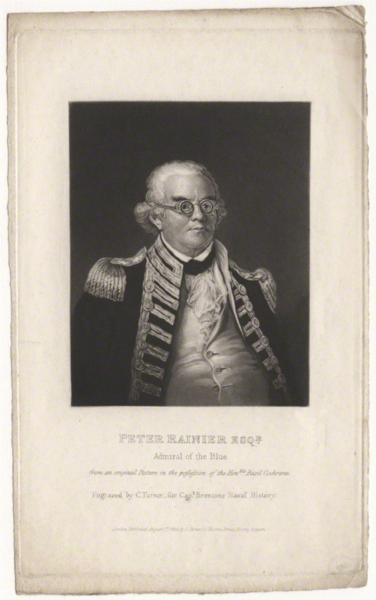 Peter Rainier, 1824 - Чарльз Тернер