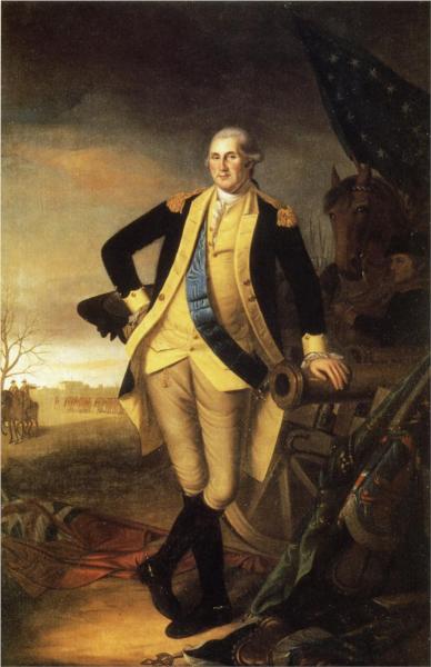 Washington After the Battle of Princeton, New Jersey, 1782 - Charles Willson Peale