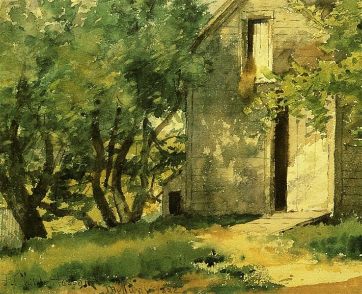 White Barn, 1882 - Childe Hassam