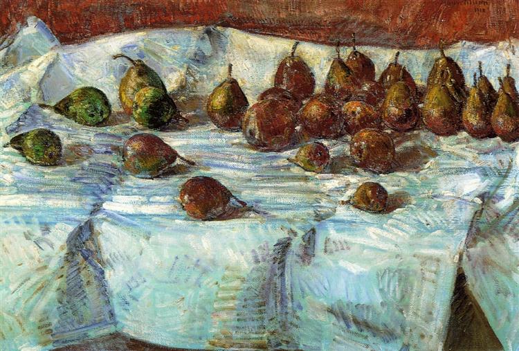Winter Sickle Pears, 1918 - Childe Hassam