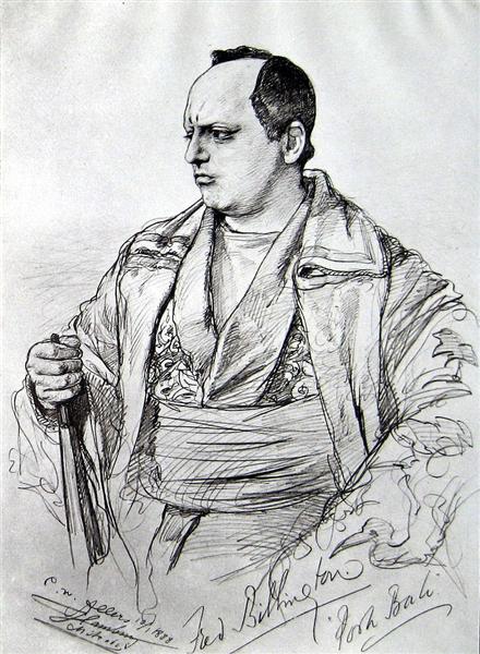 Actor Fred Billington, 1888 - Christian Wilhelm Allers