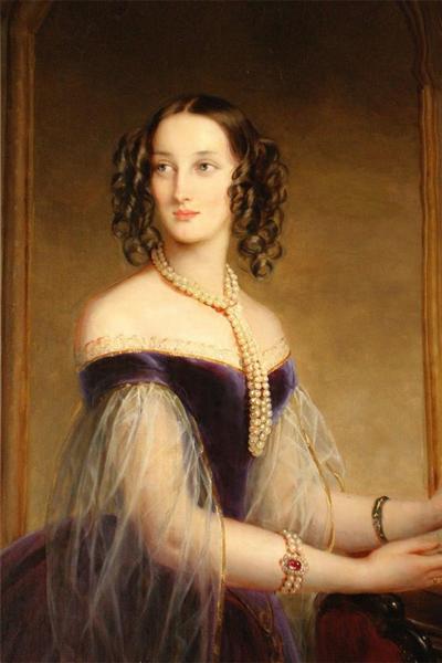 Maria Nicolaevna, Duchess of Leuchtenberg, c.1845 - Christina Robertson