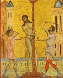 A Flagelação de Cristo - Cimabue