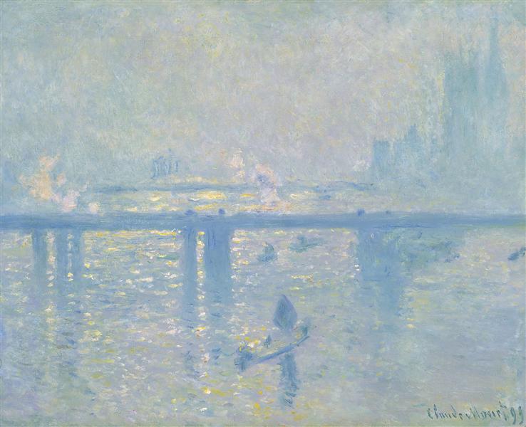 Charing Cross Bridge, 1899 - Claude Monet