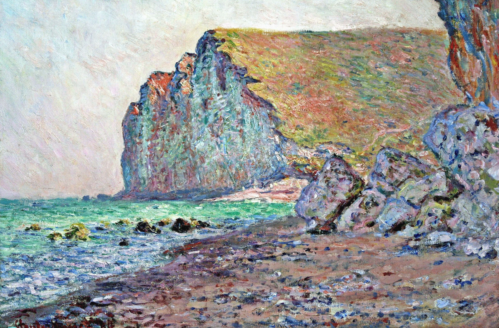 claude monet les petites dalles - les petites dalles photos