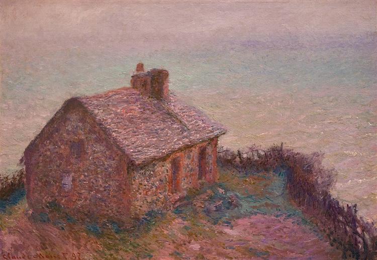 Customs House at Varengaville, 1897 - Claude Monet