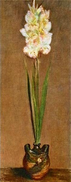 Gladiolus, 1881 - Claude Monet