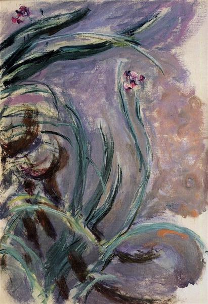 Irises, 1914 - 1917 - 莫奈