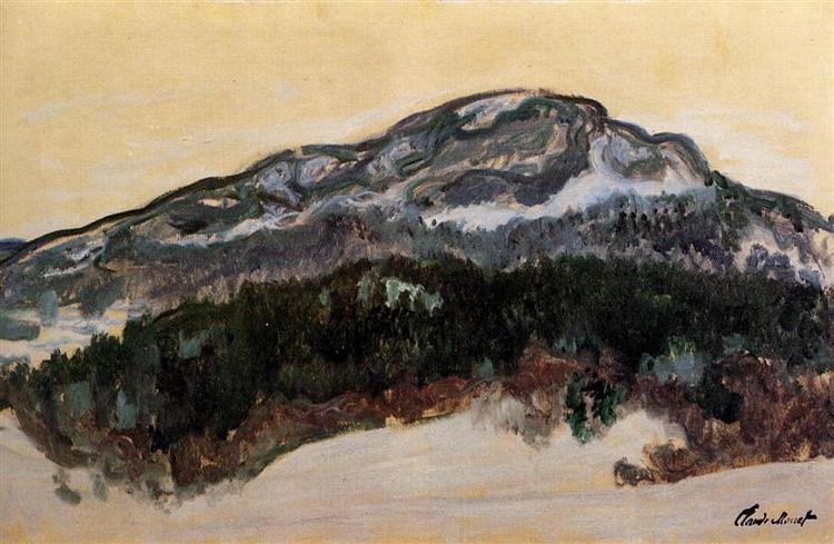 Mount Kolsaas, Norway, 1895 - 莫內