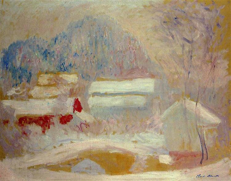 Norwegian Landscape, Sandviken, 1895 - 莫內