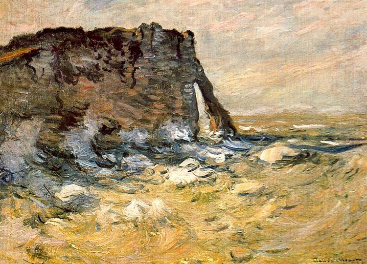 Port d`Aval, 1926 - Claude Monet