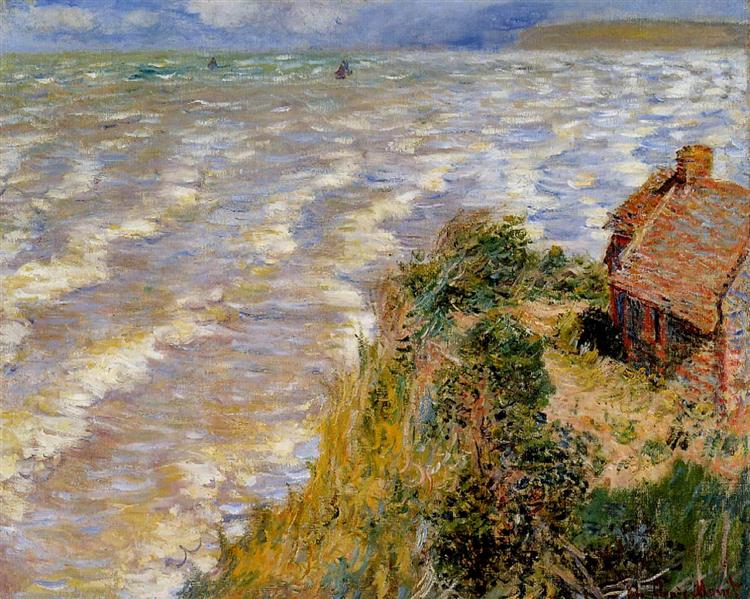 Rising Tide at Pourville, 1882 - Claude Monet