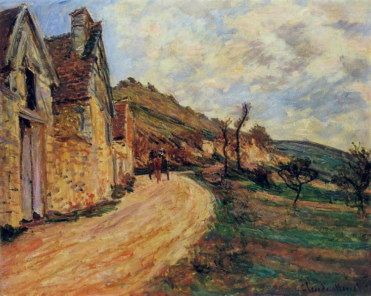 Скалы в Фалезе близ Живерни, 1885 - Клод Моне