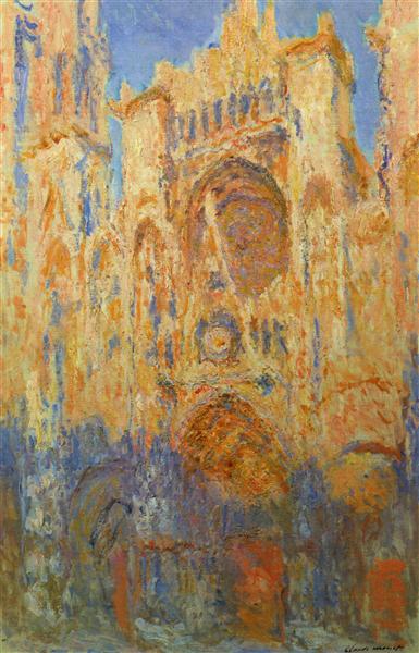 Rouen Cathedral, 1892 - 1893 - 莫內