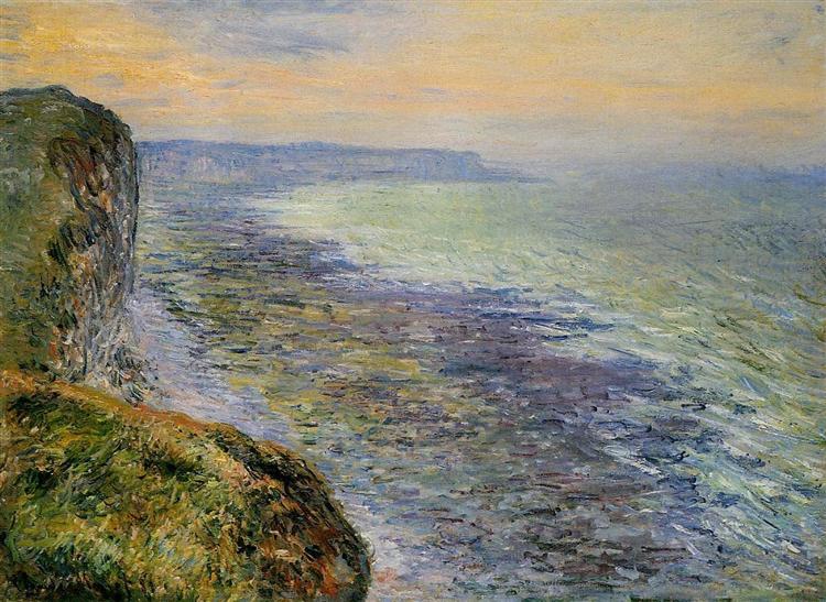 Seascape near Fecamp, 1881 - Клод Моне