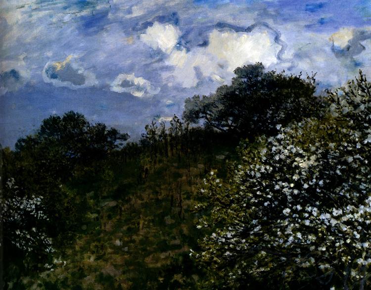 Spring, 1875 - Клод Моне