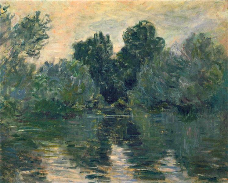 The Arm of the Seine, 1878 - Claude Monet