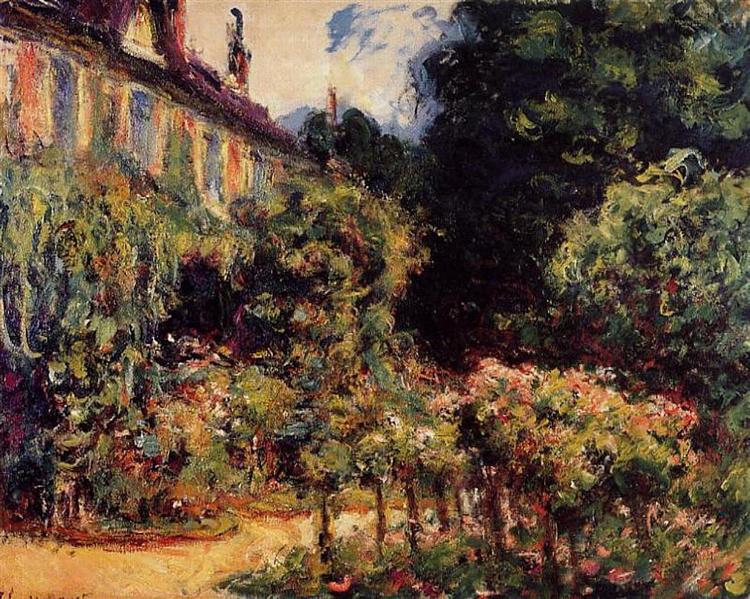 The Artist's House at Giverny, 1913 - 莫內