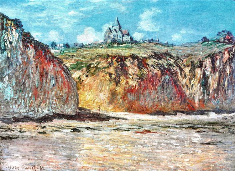 The Church at Varengeville 02, 1882 - Claude Monet