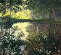 Pont à Montgeron - Claude Monet