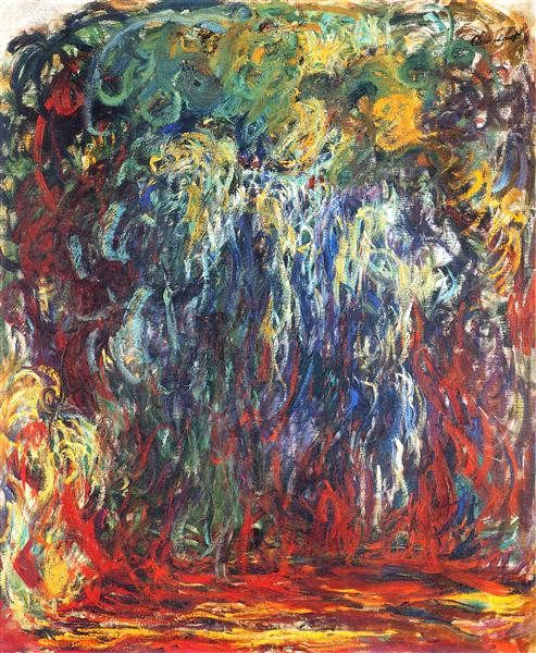 Weeping Willow, Giverny, 1920 - 1922 - Клод Моне