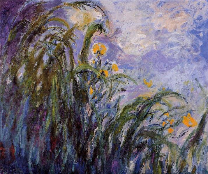 Yellow Irises, 1914 - 1917 - 莫內