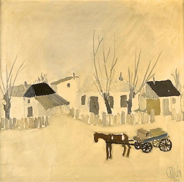Winter in the Village - Костянтин Пілуца