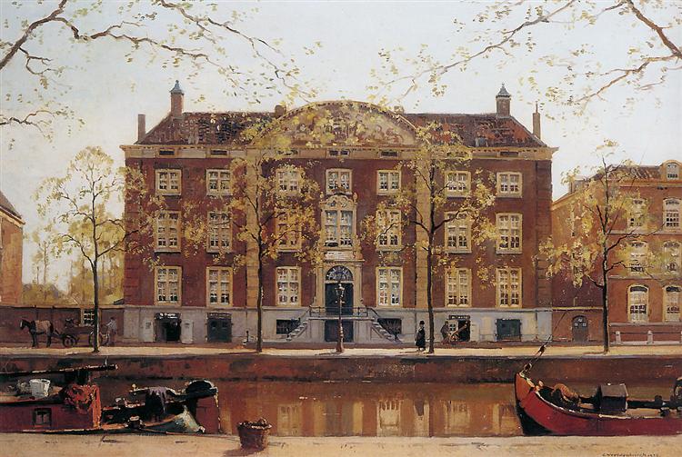 Corvershof Nieuw Heerengracht - Cornelis Vreedenburgh