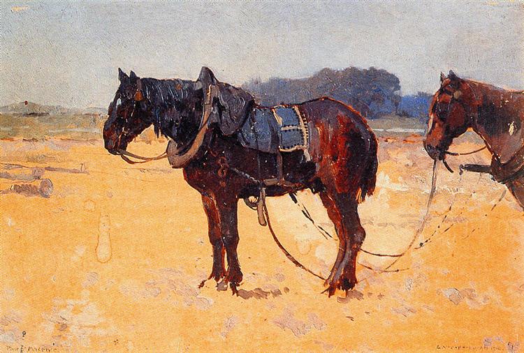Work Horses - Cornelis Vreedenburgh