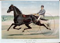 Celebrated trotter Jay Eye See - Currier and Ives